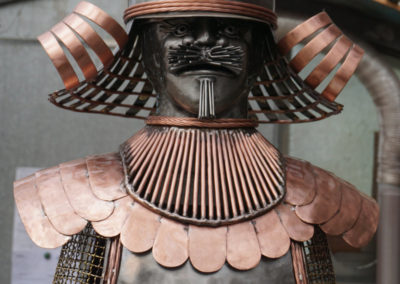 Samourai en métal